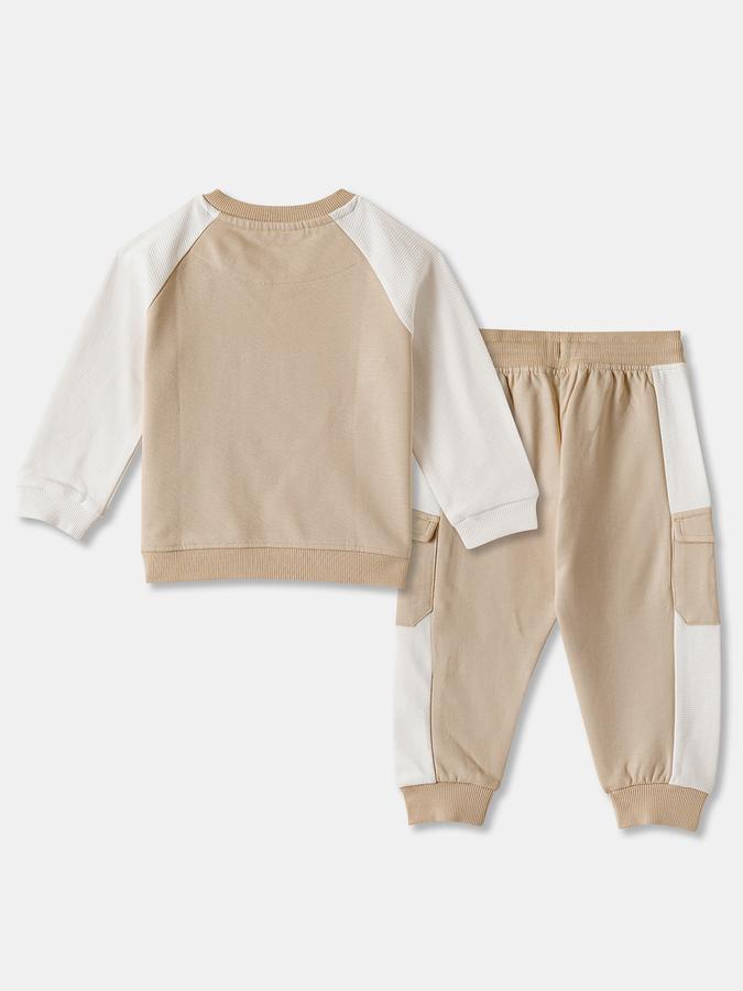 Boys Cotton Long Sleeve Top And Pyjama Set